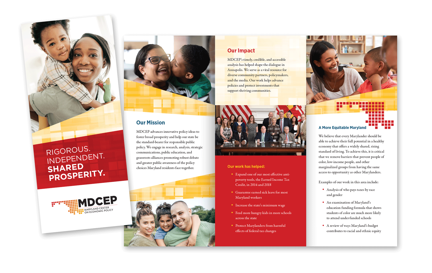 MDCEP // Trifold Brochure